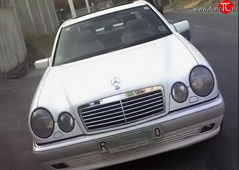 6 549 р. Накладка переднего бампера LORINZER Style Mercedes-Benz E-Class W210 дорестайлинг седан (1996-1999) (Неокрашенная)  с доставкой в г. Омск