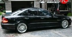 2 699 р. Козырёк AMG на заднее лобовое стекло автомобиля  Mercedes-Benz E-Class  W211 (2002-2009) дорестайлинг седан, рестайлинг седан (Неокрашенный)  с доставкой в г. Омск. Увеличить фотографию 3