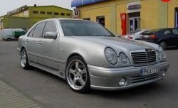 8 149 р. Передний бампер Lorinzer Mercedes-Benz E-Class W210 дорестайлинг универсал (1996-1999) (Дорестайлинг, Неокрашенный)  с доставкой в г. Омск. Увеличить фотографию 1