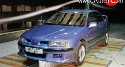 4 149 р. Накладка переднего бампера GT Dynamics Mitsubishi Carisma (1999-2004) (Неокрашенная)  с доставкой в г. Омск. Увеличить фотографию 2