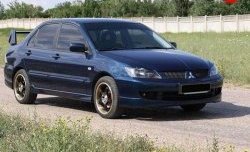 3 699 р. Пороги накладки Сток 2л  Mitsubishi Lancer  9 (2003-2009) 1-ый рестайлинг седан, 1-ый рестайлинг универсал, 2-ой рестайлинг седан, 2-ой рестайлинг универсал (Неокрашенные)  с доставкой в г. Омск. Увеличить фотографию 8