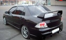 8 299 р. Спойлер в стиле Evo var №2 (средний) Mitsubishi Lancer 9 2-ой рестайлинг седан (2005-2009) (Неокрашенный)  с доставкой в г. Омск. Увеличить фотографию 4