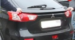 4 199 р. Лип спойлер Sport 5D (хетчбек)  Mitsubishi Lancer  10 (2007-2017) хэтчбэк дорестайлинг, хэтчбек 5 дв рестайлинг (Неокрашенный)  с доставкой в г. Омск. Увеличить фотографию 1