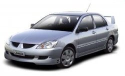 5 999 р. Пороги накладки EGR  Mitsubishi Lancer  9 (2003-2009) 1-ый рестайлинг седан, 1-ый рестайлинг универсал, 2-ой рестайлинг седан, 2-ой рестайлинг универсал (Неокрашенные)  с доставкой в г. Омск. Увеличить фотографию 3