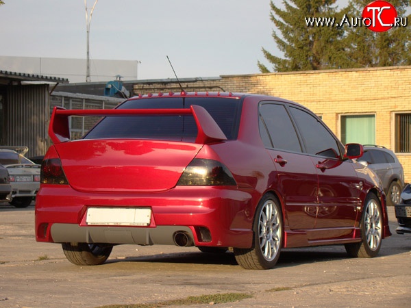 21 999 р. Крышка багажника Evo  Mitsubishi Lancer  9 (2003-2009) 1-ый рестайлинг седан, 2-ой рестайлинг седан (Неокрашенная)  с доставкой в г. Омск