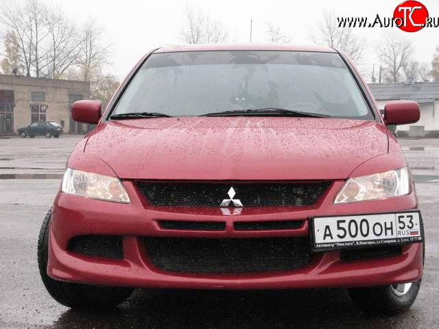 7 999 р. Передний бампер на Mitsubishi Lancer 9 1-ый рестайлинг седан (2003-2005)  с доставкой в г. Омск