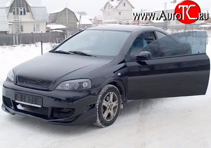 10 099 р. Передний бампер NTC Opel Astra G седан (1998-2005) (Неокрашенный)  с доставкой в г. Омск