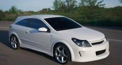 4 599 р. Пороги накладки DM-Style  Opel Astra  H GTC (2004-2009) хэтчбек 3 дв. дорестайлинг, хэтчбек 3 дв. рестайлинг (Неокрашенные)  с доставкой в г. Омск. Увеличить фотографию 4