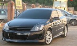 10 399 р. Передний бампер DM-Style  Opel Astra  H GTC (2004-2009) хэтчбек 3 дв. дорестайлинг, хэтчбек 3 дв. рестайлинг (Без сетки, Неокрашенный)  с доставкой в г. Омск. Увеличить фотографию 3