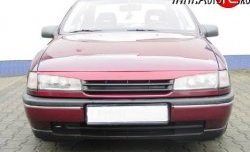 899 р. Длинная накладка на фары Rieger Opel Vectra A седан дорестайлинг (1988-1992)  с доставкой в г. Омск. Увеличить фотографию 1