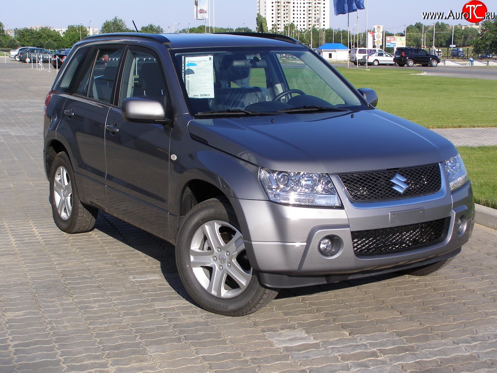 13 199 р. Передний бампер Standart Suzuki Grand Vitara JT 5 дверей дорестайлинг (2005-2008)  с доставкой в г. Омск