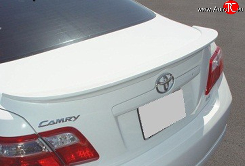 3 689 р. Спойлер Sport Toyota Camry XV40 рестайлинг (2009-2011) (Неокрашенный)  с доставкой в г. Омск