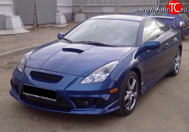 8 999 р. Передний бампер TRD Toyota Celica T230 (1999-2006)  с доставкой в г. Омск