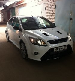 2 499 р. Комплект жабер на капот RS (под окраску) Toyota Belta/Yaris XP90 седан (2005-2012) (Неокрашенные)  с доставкой в г. Омск. Увеличить фотографию 5