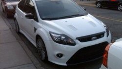 2 499 р. Комплект жабер на капот RS (под окраску) Toyota Belta/Yaris XP90 седан (2005-2012) (Неокрашенные)  с доставкой в г. Омск. Увеличить фотографию 6