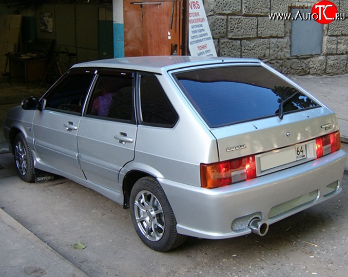 2 899 р. Задний бампер M-VRS Лада 2108 (1984-2003) (Неокрашенный)  с доставкой в г. Омск