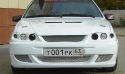 4 149 р. Передний бампер Evo Лада 2113 (2004-2013) (Неокрашенный)  с доставкой в г. Омск. Увеличить фотографию 3