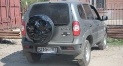 3 899 р. Чехол запасного колеса Трофей Снайпера  Chevrolet Niva  2123 (2002-2020), Лада 2123 (Нива Шевроле) (2002-2021), Лада Нива Трэвел (2021-2024) (Неокрашенный)  с доставкой в г. Омск. Увеличить фотографию 4