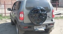 3 899 р. Чехол запасного колеса Трофей Снайпера  Chevrolet Niva  2123 (2002-2020), Лада 2123 (Нива Шевроле) (2002-2021), Лада Нива Трэвел (2021-2024) (Неокрашенный)  с доставкой в г. Омск. Увеличить фотографию 7