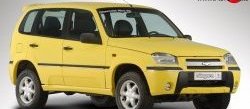 1 199 р. Накладки на ручки дверей Ниагара Chevrolet Niva 2123 дорестайлинг (2002-2008) (Неокрашенные)  с доставкой в г. Омск. Увеличить фотографию 1