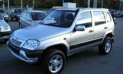 889 р. Накладки на зеркала Трофи после 2005 г.в  Chevrolet Niva  2123 (2002-2008), Лада 2123 (Нива Шевроле) (2002-2008) (Неокрашенные)  с доставкой в г. Омск. Увеличить фотографию 1