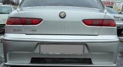 9 649 р. Задний бампер CT Alfa Romeo 156 932 дорестайлинг, седан (1996-2002) (Неокрашенный)  с доставкой в г. Омск. Увеличить фотографию 2