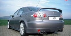 5 949 р. Спойлер ATH Mazda 6 GG седан дорестайлинг (2002-2005) (Неокрашенный)  с доставкой в г. Омск. Увеличить фотографию 2