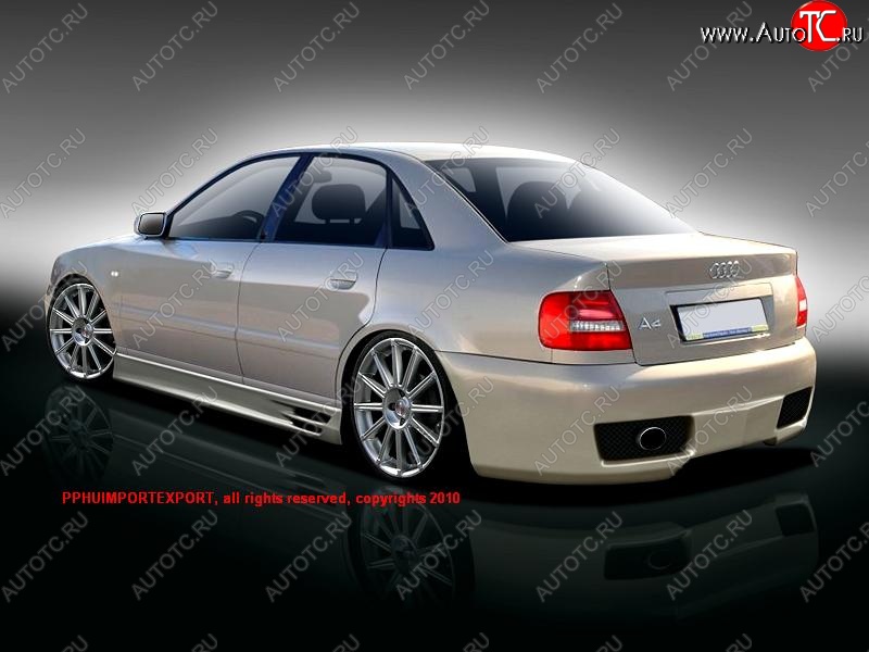 25 899 р. Задний бампер К1 Audi A4 B5 8D2 седан дорестайлинг (1994-1997)  с доставкой в г. Омск