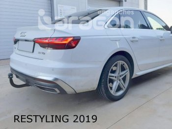 22 699 р. Фаркоп Aragon.(шар V) Audi A4 B9 дорестайлинг,седан (2016-2020)  с доставкой в г. Омск. Увеличить фотографию 8