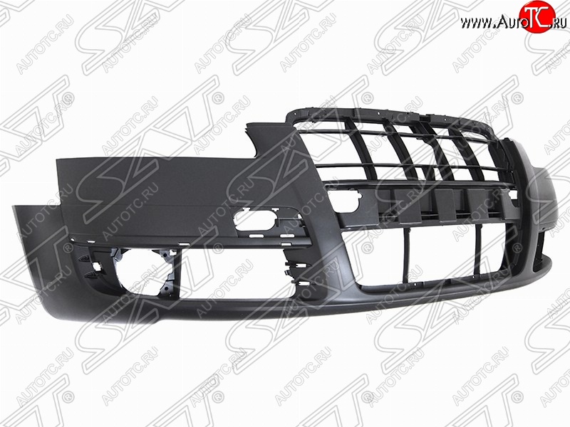 8 999 р. Передний бампер SAT  Audi A6  C6 (2004-2008) дорестайлинг, седан, дорестайлинг, универсал (Неокрашенный)  с доставкой в г. Омск