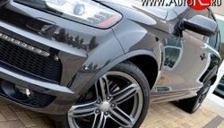 17 299 р. Накладки на колёсные арки Slim Arch Audi Q7 4L дорестайлинг (2005-2009) (Неокрашенные)  с доставкой в г. Омск. Увеличить фотографию 3