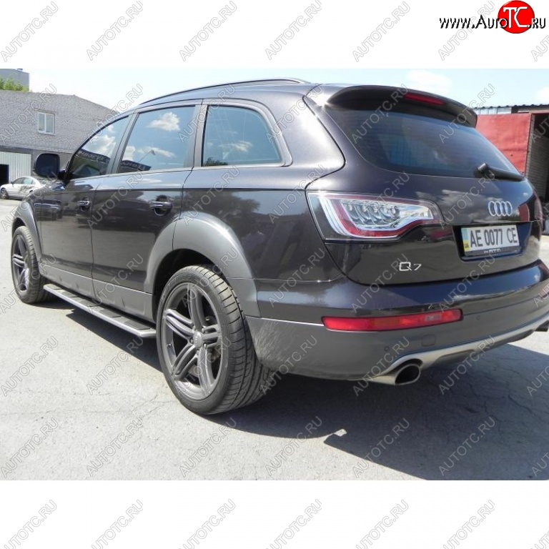 14 099 р. Накладки на колёсные арки NOBLE DESIGN Audi Q7 4L дорестайлинг (2005-2009) (Неокрашенные)  с доставкой в г. Омск