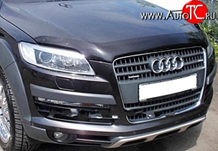 3 169 р. Дефлектор капота NovLine  Audi Q7  4L (2005-2009) дорестайлинг  с доставкой в г. Омск