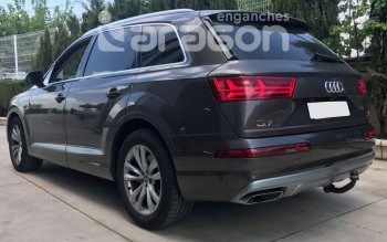 22 699 р. Фаркоп Aragon Audi Q7 4L дорестайлинг (2005-2009) (тип шара: V)  с доставкой в г. Омск. Увеличить фотографию 3