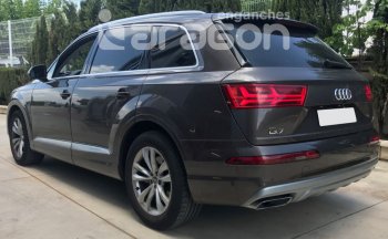 22 699 р. Фаркоп Aragon Audi Q7 4L дорестайлинг (2005-2009) (тип шара: V)  с доставкой в г. Омск. Увеличить фотографию 4