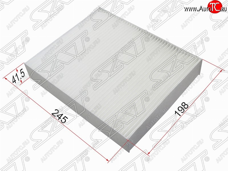 299 р. Фильтр салонный SAT (245х198х41.5 mm)  BMW 1 серия ( F21,  F20) - 4 серия  F32  с доставкой в г. Омск