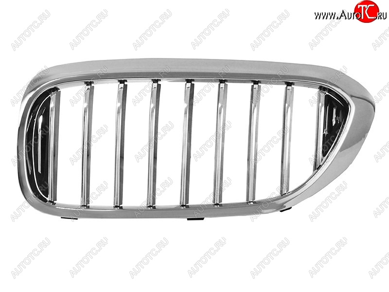 2 599 р. Решётка радиатора SAT  BMW 5 серия  G30 (2016-2020) дорестайлинг, седан (Хром)  с доставкой в г. Омск