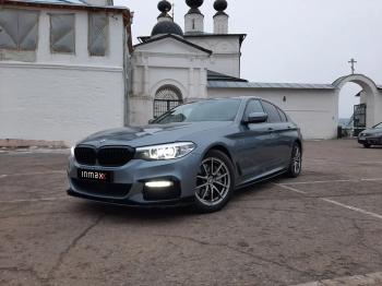 10 999 р. Пластиковые накладки M-порогов  BMW 5 серия  G30 (2016-2020) дорестайлинг, седан  с доставкой в г. Омск. Увеличить фотографию 10