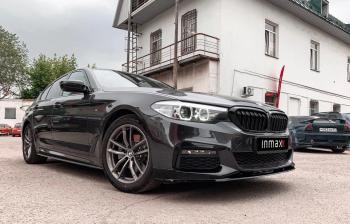 10 999 р. Пластиковые накладки M-порогов  BMW 5 серия  G30 (2016-2020) дорестайлинг, седан  с доставкой в г. Омск. Увеличить фотографию 17