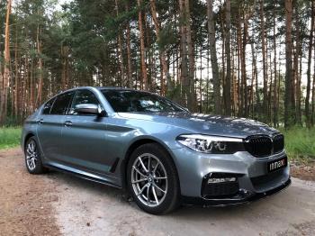 10 999 р. Пластиковые накладки M-порогов  BMW 5 серия  G30 (2016-2020) дорестайлинг, седан  с доставкой в г. Омск. Увеличить фотографию 21