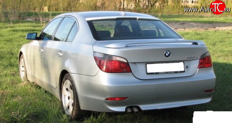 7 999 р. Спойлер Racing BMW 5 серия E60 седан дорестайлинг (2003-2007)  с доставкой в г. Омск