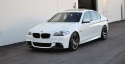 10 849 р. Накладка на передний бампер M-Performance  BMW 5 серия ( F11,  F10) (2009-2017) дорестайлинг, универсал, седан дорестайлинг, рестайлинг, седан, рестайлинг, универсал (Неокрашенная)  с доставкой в г. Омск. Увеличить фотографию 6