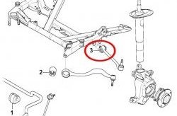 1 189 р. Полиуретановый сайлентблок передней подвески, поперечного рычага, внутренний Точка Опоры BMW X5 E53 дорестайлинг (1999-2003)  с доставкой в г. Омск. Увеличить фотографию 2