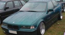 849 р. Реснички на фары Sport BMW 3 серия E36 седан (1990-2000) (Неокрашенные)  с доставкой в г. Омск. Увеличить фотографию 4