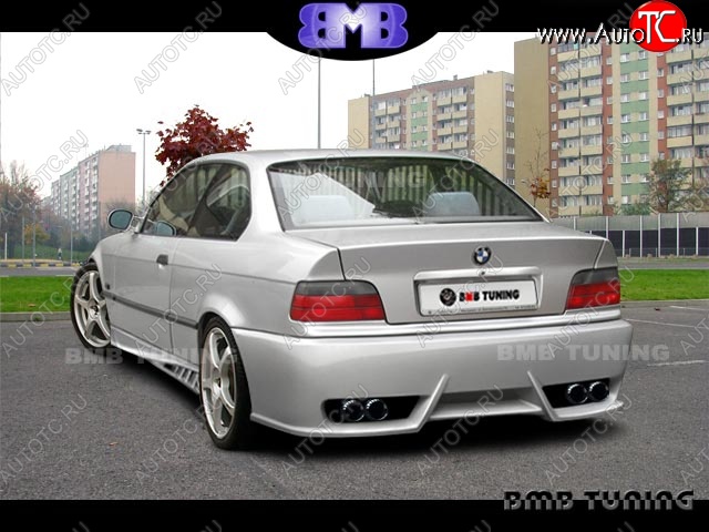 25 899 р. Задний бампер BMB BMW 3 серия E36 седан (1990-2000)  с доставкой в г. Омск