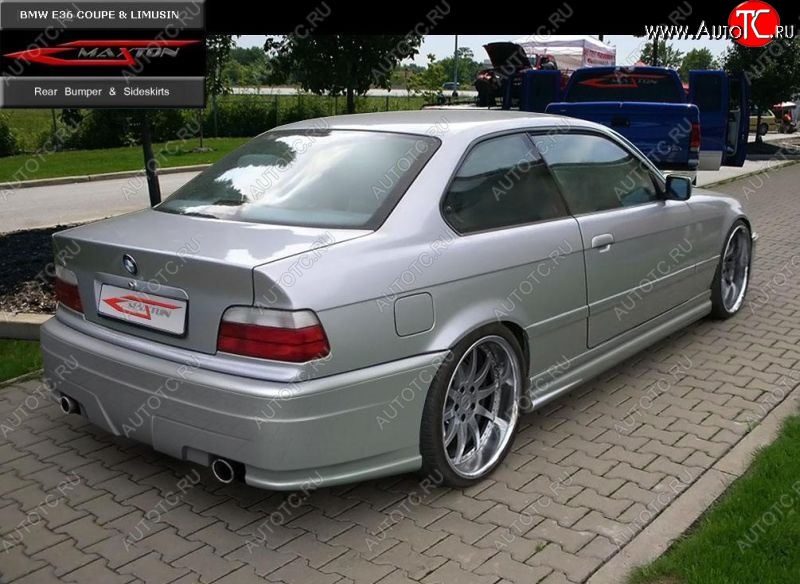 27 999 р. Задний бампер Maxton BMW 3 серия E36 седан (1990-2000)  с доставкой в г. Омск