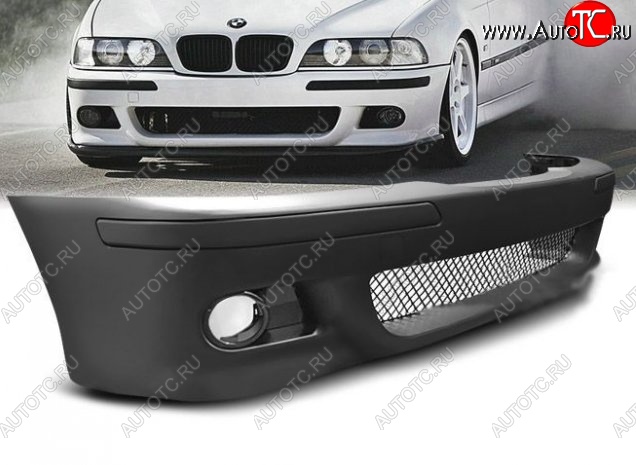 12 949 р. Передний бампер M5 Style BMW 5 серия E39 седан дорестайлинг (1995-2000) (Неокрашенный)  с доставкой в г. Омск