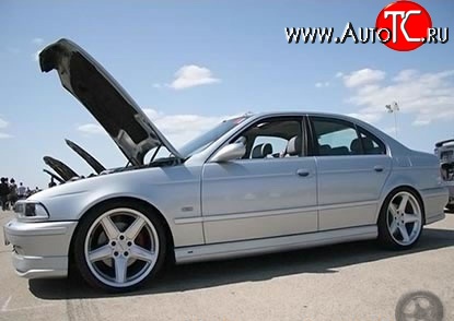 8 499 р. Пороги накладки AC Schnitzer BMW 5 серия E39 седан рестайлинг (2000-2003) (Неокрашенные)  с доставкой в г. Омск