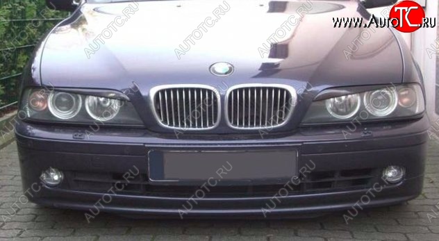 1 649 р. Реснички на фары Badlook BMW 5 серия E39 седан рестайлинг (2000-2003) (Неокрашенные)  с доставкой в г. Омск