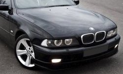 699 р. Реснички на фары Drive (нижние)  BMW 5 серия  E39 (1995-2003) седан дорестайлинг, седан рестайлинг (Неокрашенные)  с доставкой в г. Омск. Увеличить фотографию 1